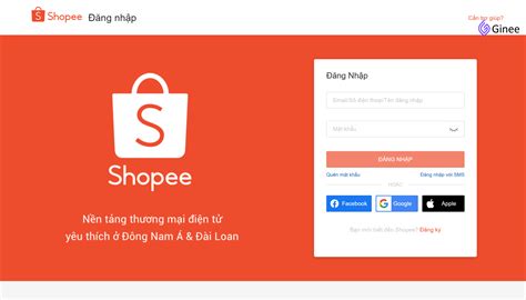 shopee đăng nhập.